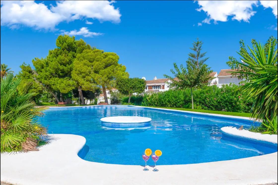 Bungalow Blue Dream 3 - Sea Views, Terrace And Pool Gran Alacant Luaran gambar